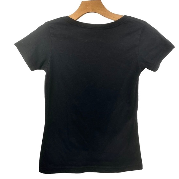 Stussy No.4 Black Slim Fit Cotton Blend T Shirt Size XS - Picture 3 of 6